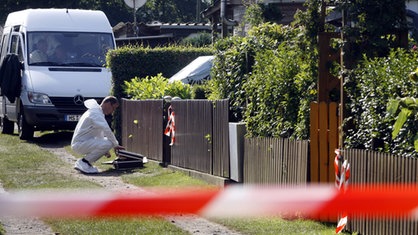 Spurensicherung auf dem Campingplatz