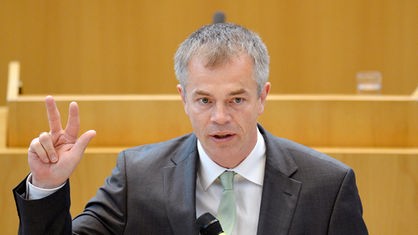 Johannes Remmel, nordrhein-westfaelischer Minister für Klimaschutz, Umwelt, Landwirtschaft, Natur- und Verbraucherschutz