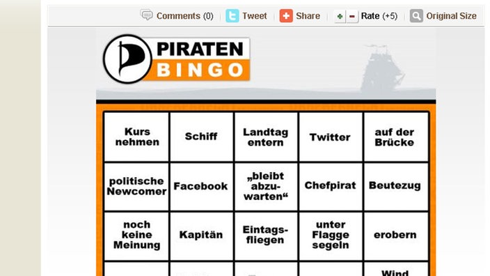 Screenshot Piratenbingo