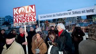 Demonstration nach dem Archiveinsturz