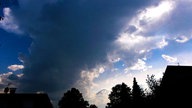 Eine große Gewitterwolke in NRW