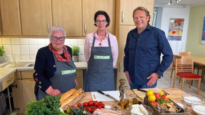 Das Bild zeigt Björn Freitag mit Familie Koll aus Halver.