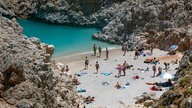 Ein Strand auf Kreta