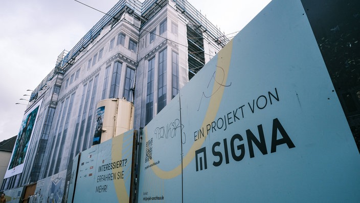 SIGNA-Großbaustelle