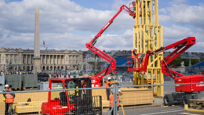 Baustelle in Paris