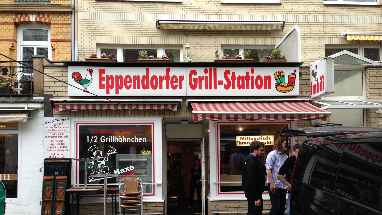 Backstage in der Eppendorfer Grill-Station