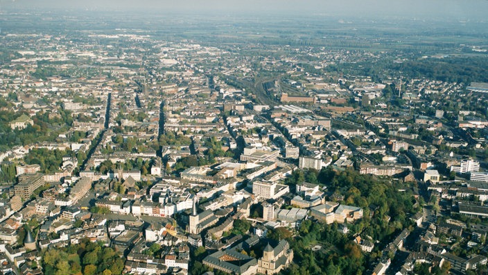 Mönchengladbach aus der Luft