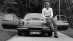 Günter Netzer auf seinem Ferrari Dino 246 GT 