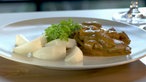 „Biergulasch“ mit Mairübchen