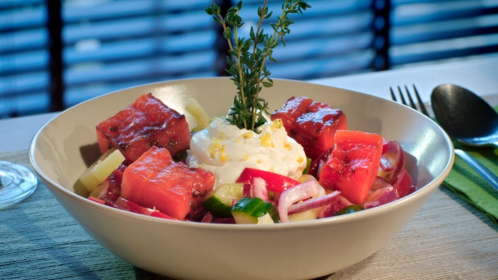 Griechischer Bauernsalat. 