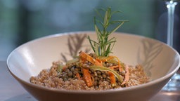 Björn Freitags Risotto aus Quinoa.