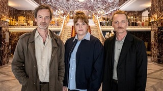 Peter Faber (Jörg Hartmann), Rosa Herzog (Stefanie Reinsperger) und Daniel Kossik (Stefan Konarske)