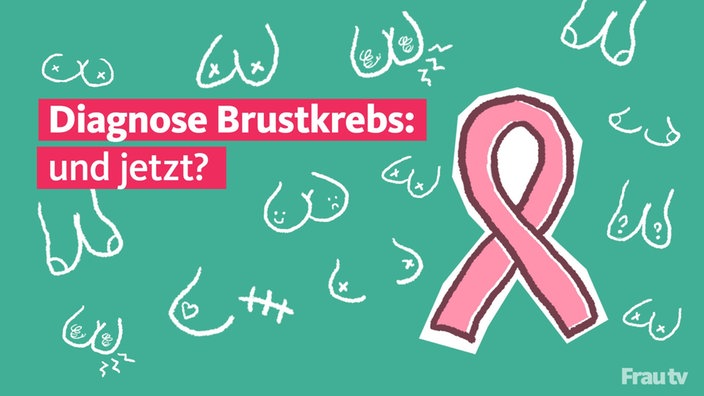 Diagnose Brustkrebs: und jetzt? Illustration von verschiedenen Brüsten