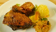 Hauptgericht Tandoori Chicken von Kapuziner Bruder Bernd