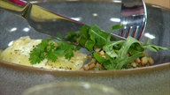 Raffinierte Lamm-Kohlrouladen mit Rhabarber-Vinaigrette