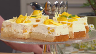 Mangocremekuchen