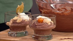 Amarettini-Mousse im Glas