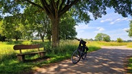 Fahrrad vor Urlaubskulisse