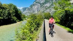 Fahrrad vor Urlaubskulisse