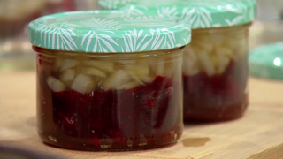 Cranberry Birne Fruchtaufstrich