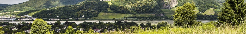 Blick aufs Siebengebirge