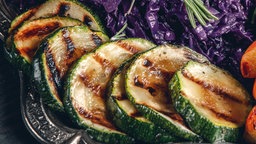 gegrillte Zucchini