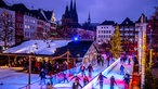 Zu sehen ist der Weihnachtsmarkt in Köln. 