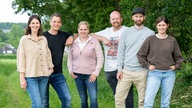 Inga Flachmeier, Jochen Kanders, Katharina Marseille, Rainer Overkämping, Melvin Berger und Lisa Schäfer. ( v.l.)