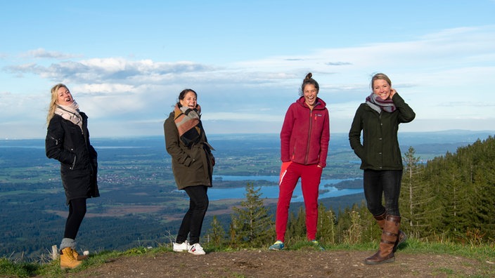 Linda Kelly, Marisa Marquardt, Victoria Schubert-Rapp, Theresa Coßmann