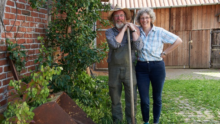 Lisa Anschütz und ihr mann Karl-Josef Groß. 