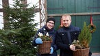 Sabine Klemme mit ihrem Mann Werner 