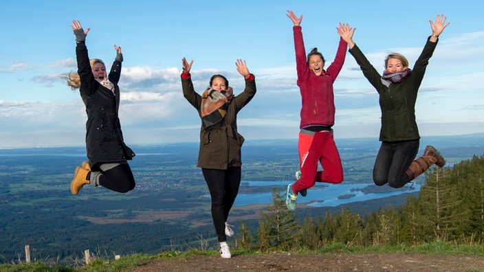 Linda Kelly, Marisa Marquardt, Victoria Schubert-Rapp, Theresa Coßmann