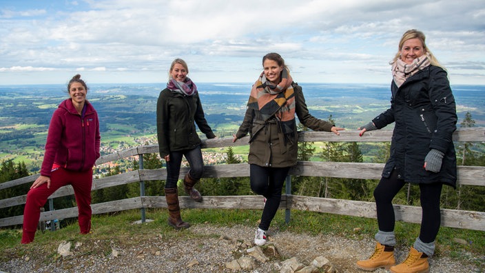 Victoria Schubert-Rapp, Theresa Coßmann, Marisa Marquardt, Linda Kelly