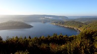 Blick auf Rursee