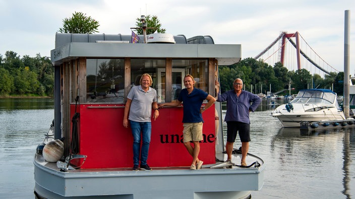 Frank Buchholz, Heinz-Dieter Fröse und  Björn Freitag.