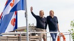 Frank Buchholz und Björn Freitag an Bord. 