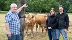 Josef Hagen, Tochter Sabrina und ihr Mann Frank Tammer.