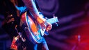 Les Paul Gitarre in Nahaufnahme von The Gaslight Anthem