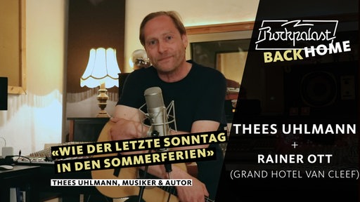 Rockpalast BACK HOME: Thees Uhlmann / Rainer Ott (Grand Hotel Van Cleef)