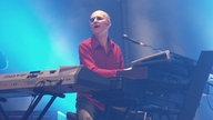 Michael Nass spielt auf dem Keyboard