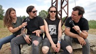 Callejon im Interview mit Rockpalast-Reporter Ingo Schmoll und Reporterin Conny Schiffbauer am Rande des "XXIV. With Full Force Festival 2017" vom 22.06. - 24.06.2017 in Ferropolis, Gräfenhainichen.