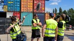 Dritte Wahl: Rockpalast OFFSTAGE im Containerhafen von Emmerich am Rhein