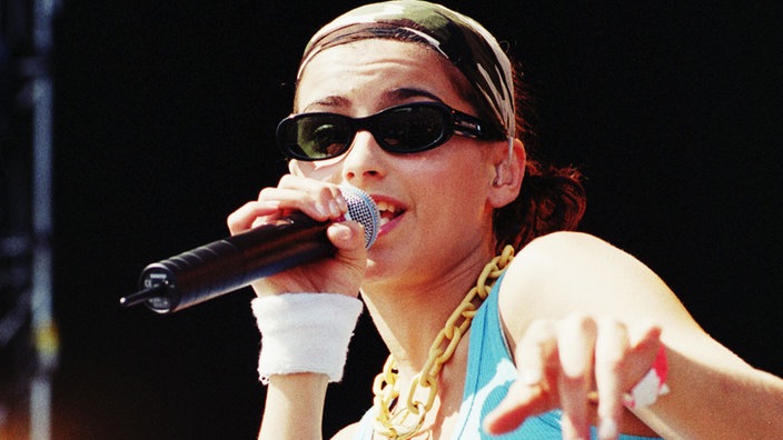 Nelly Furtado bei Rock am Ring 2004