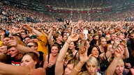 Aufnahme des Publikums  in der Lanxess Arena