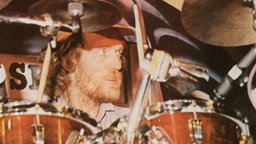 Ginger Baker am Schlagzeug