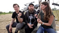 In Flames im Rahmen des With Full Force 2017 im Interview mit den Rockpalast-Reportern Ingo Schmoll und Conny Schiffbauer