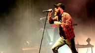 In Flames während eines Auftrittes im Rahmen des "XXIV. With Full Force Festival 2017" vom 22.06. - 24.06.2017 in Ferropolis, Gräfenhainichen.