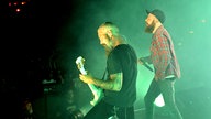 In Flames während eines Auftrittes im Rahmen des "XXIV. With Full Force Festival 2017" vom 22.06. - 24.06.2017 in Ferropolis, Gräfenhainichen.