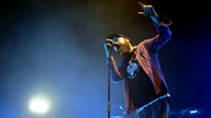 In Flames während eines Auftrittes im Rahmen des "XXIV. With Full Force Festival 2017" vom 22.06. - 24.06.2017 in Ferropolis, Gräfenhainichen.