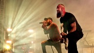 In Flames während eines Auftrittes im Rahmen des "XXIV. With Full Force Festival 2017" vom 22.06. - 24.06.2017 in Ferropolis, Gräfenhainichen.